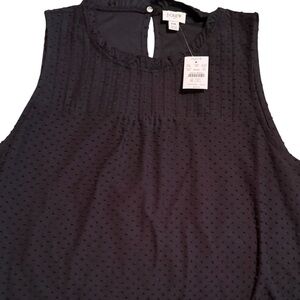 J. Crew Dark Navy Sleeveless Top